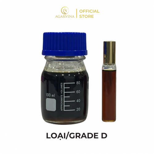 Pure Agarwood oil/oud Grade D